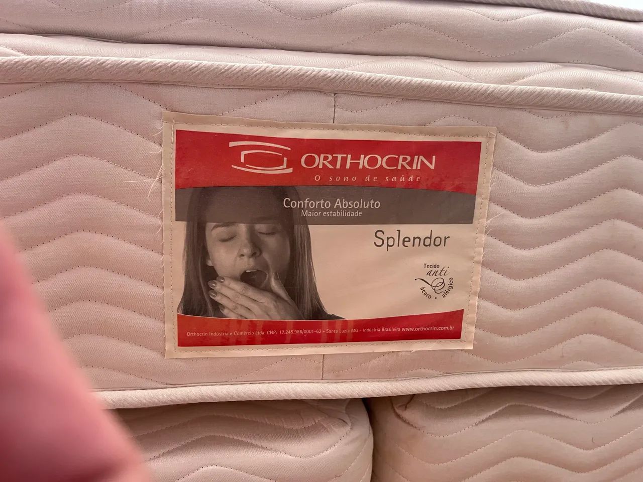 Cama Box Queen Colchão Ortopédico - Foto 2
