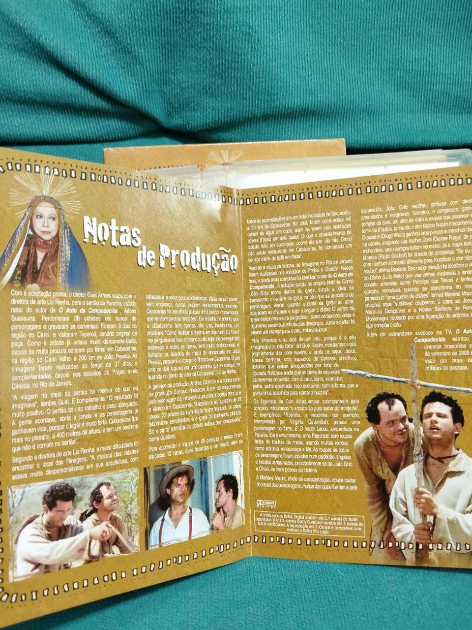 2 DVDs O Auto da Compadecida (Original)  - Foto 4