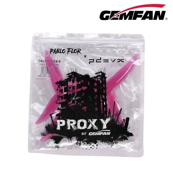 4 Hélices Gemfan Proxy 5 polegadas para drone FPV. Descrição abaixo - Foto 4