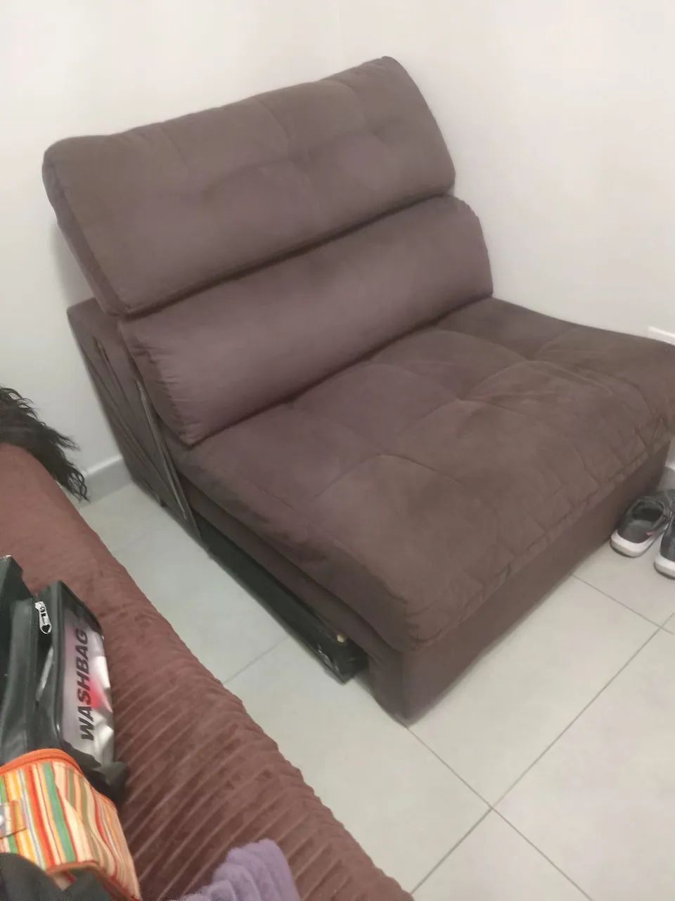 Sofa tipo poltrona 1,20m de largura - Foto 4