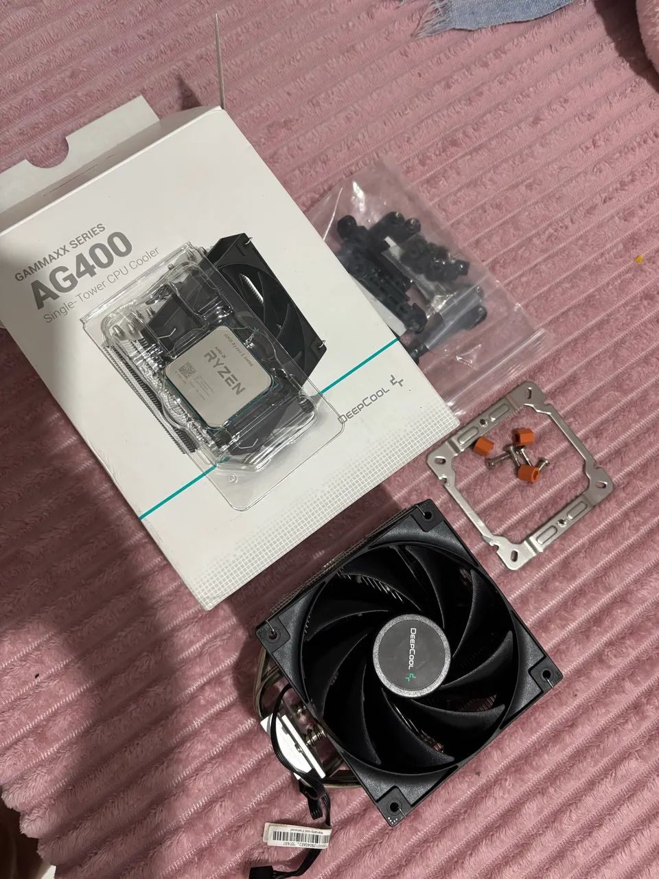 Kit upgrade - Ryzen 5600G + Aircooler Deepcool G400