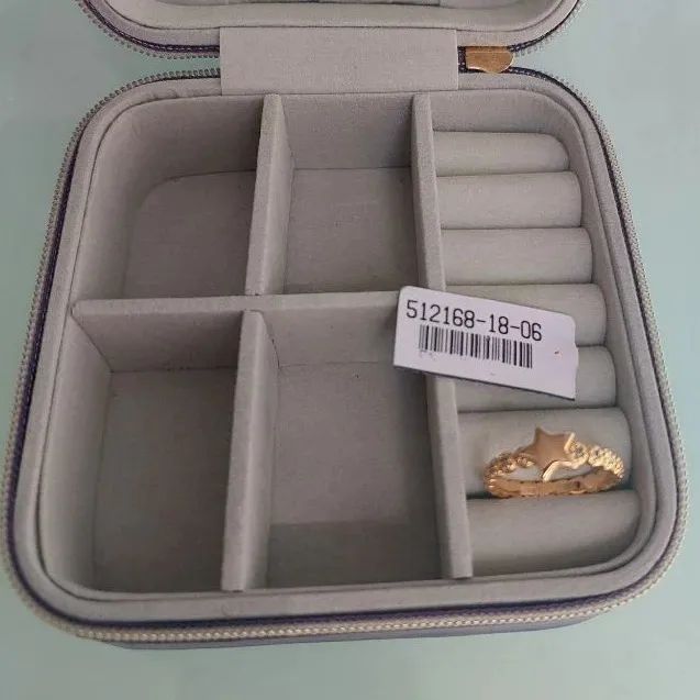 Anel com estrela e zircônias Rommanel 512168 - Tamanho 18 - Foto 5