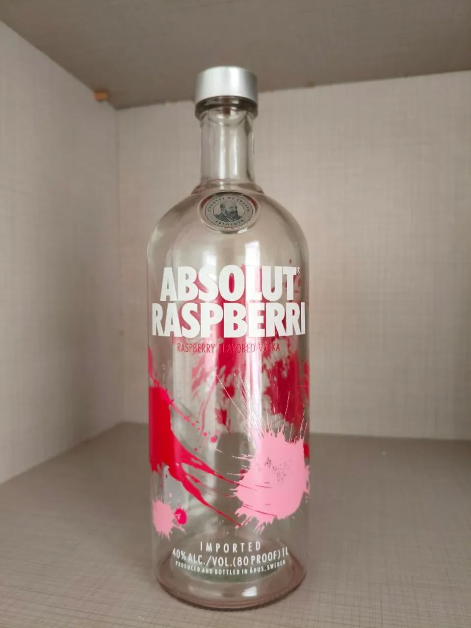 Garrafa Absolut raspberri 