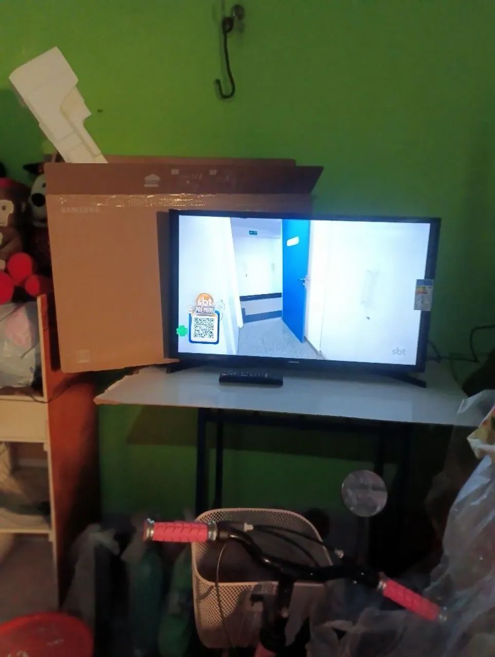 Vendo smart de 32polegadas sanlmsuguuma um mês de uso - Foto 4