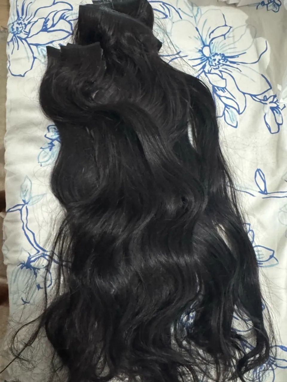 200gramas de cabelo natural 70cm - Foto 4
