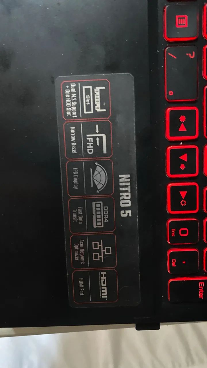 Nitro 5 - Ryzen 7 - 16ram - Foto 4