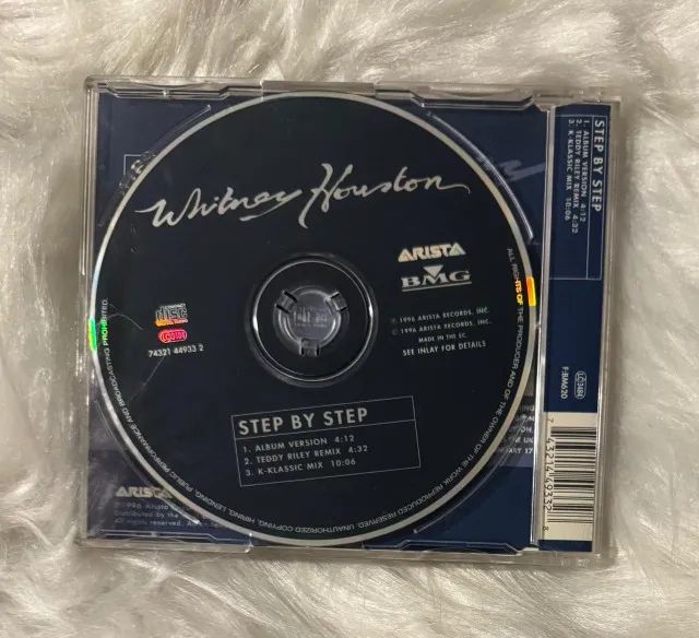 Cd Single Whitney Houston - Step By Step - Foto 3
