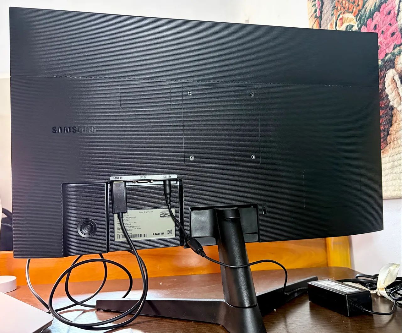Monitor Samsung 27 polegadas IPS T35F Full HD 75Hz FreeSync HDMI - Caixa Original - Foto 5