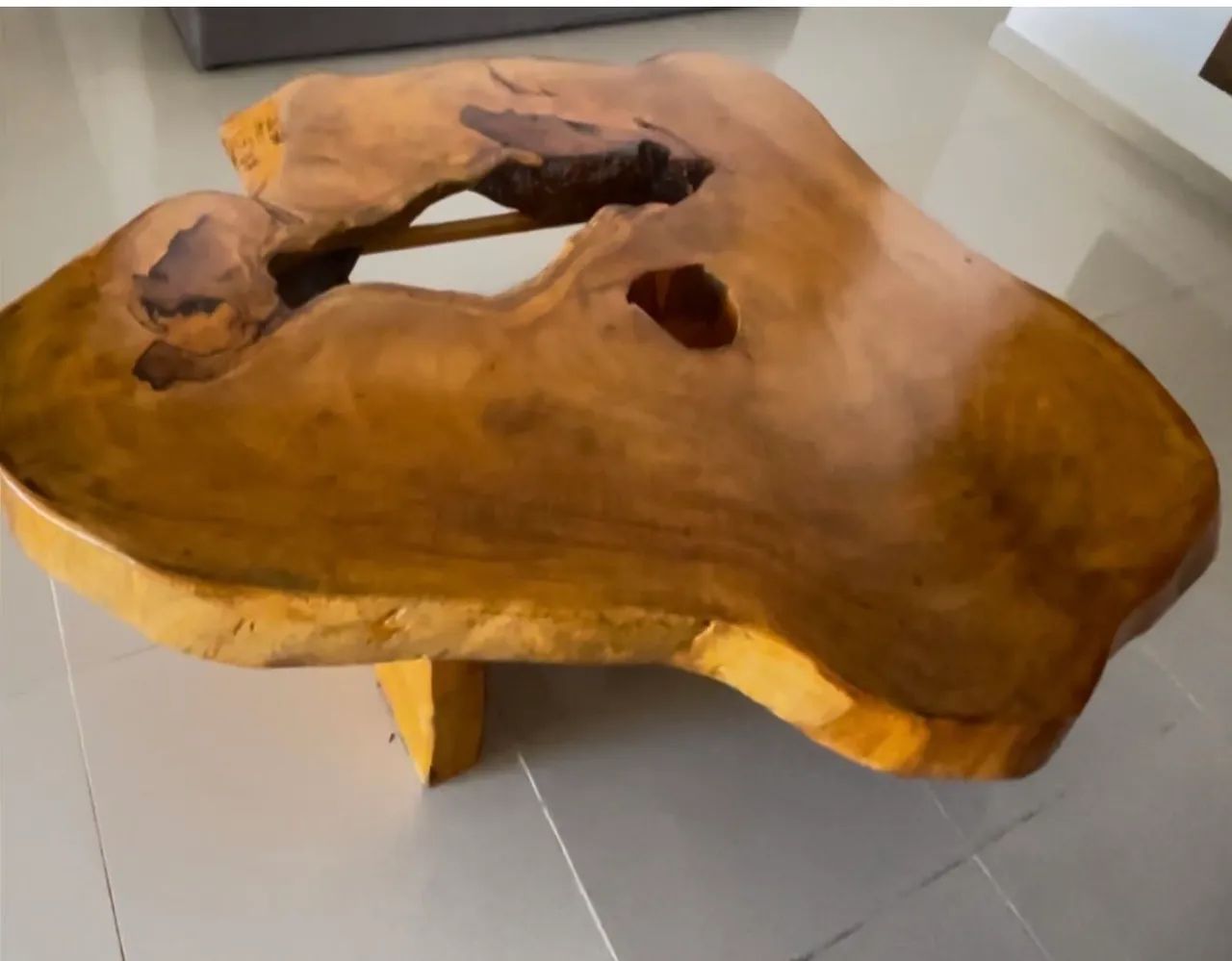 MESA DE CENTRO RÚSTICA 