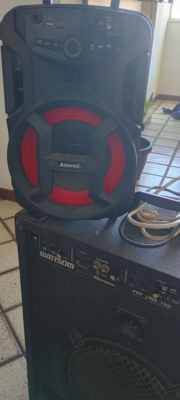 Caixa de som e radio - Foto 3
