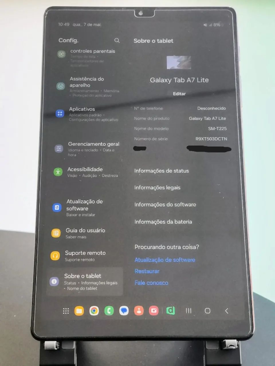 Tablet Samsung Galaxy Tab A7 Lite 8.7" 32GB Wi?Fi + 4G | Excelente Estado - Foto 2