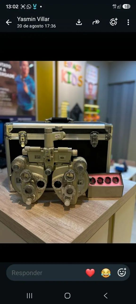 Refrator Grenss oftalmologico