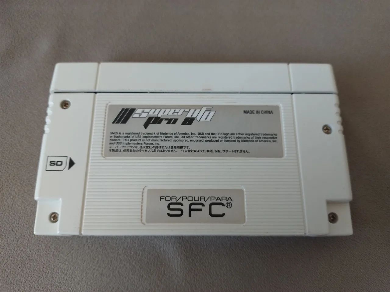 Super UFO Pro 8 - Everdrive - SNES - Peças e Acessórios de Vídeo