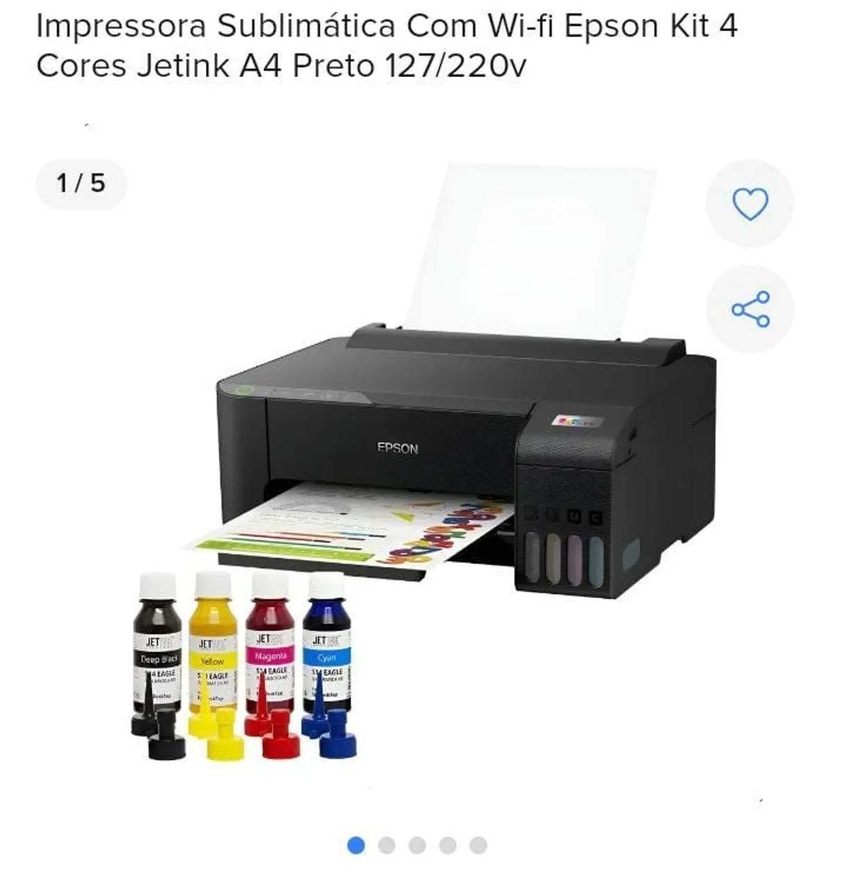 Impressora e máquina de sublimação  - Foto 2