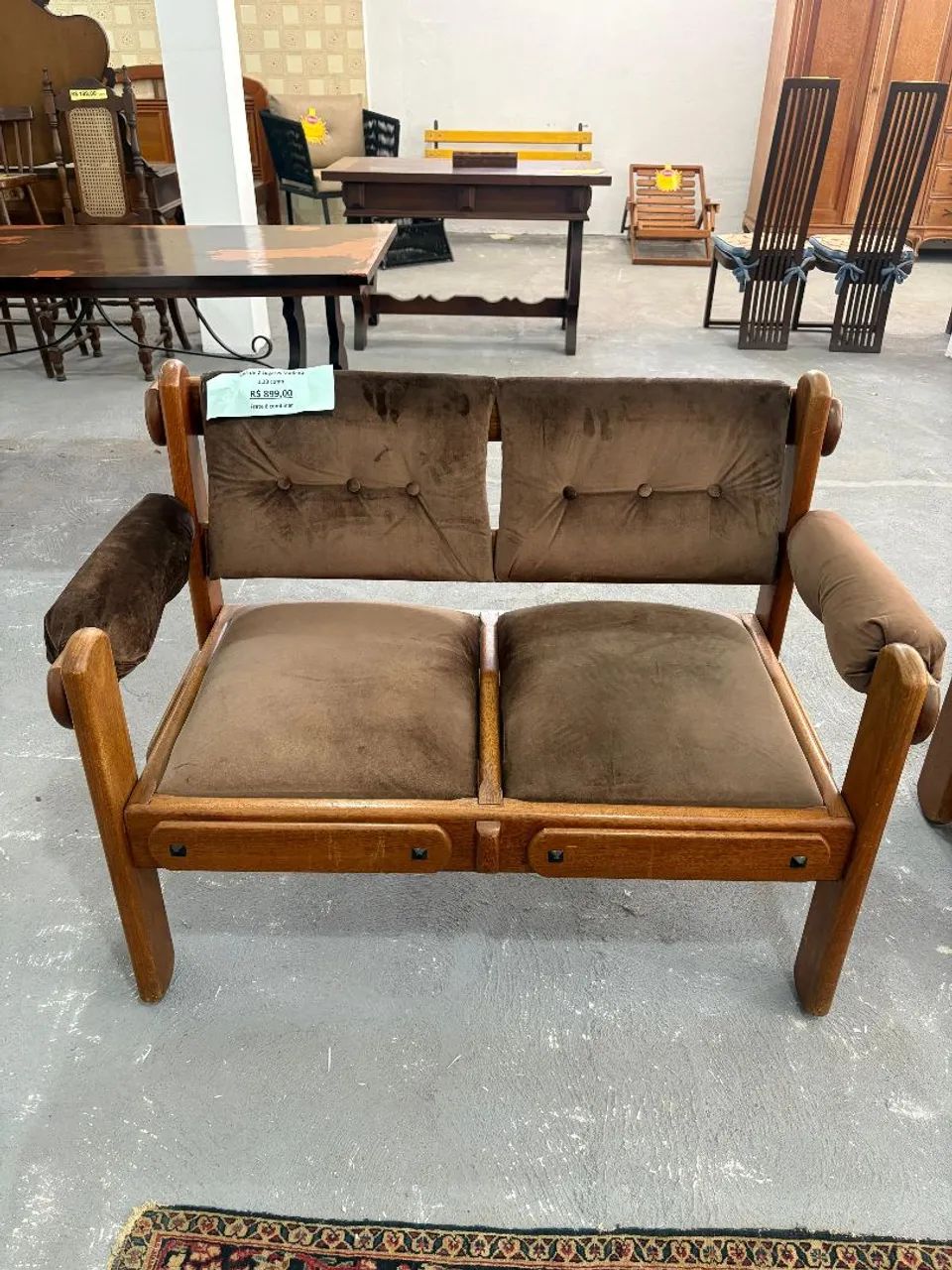 Namoradeira de 2 lugares  - Foto 2