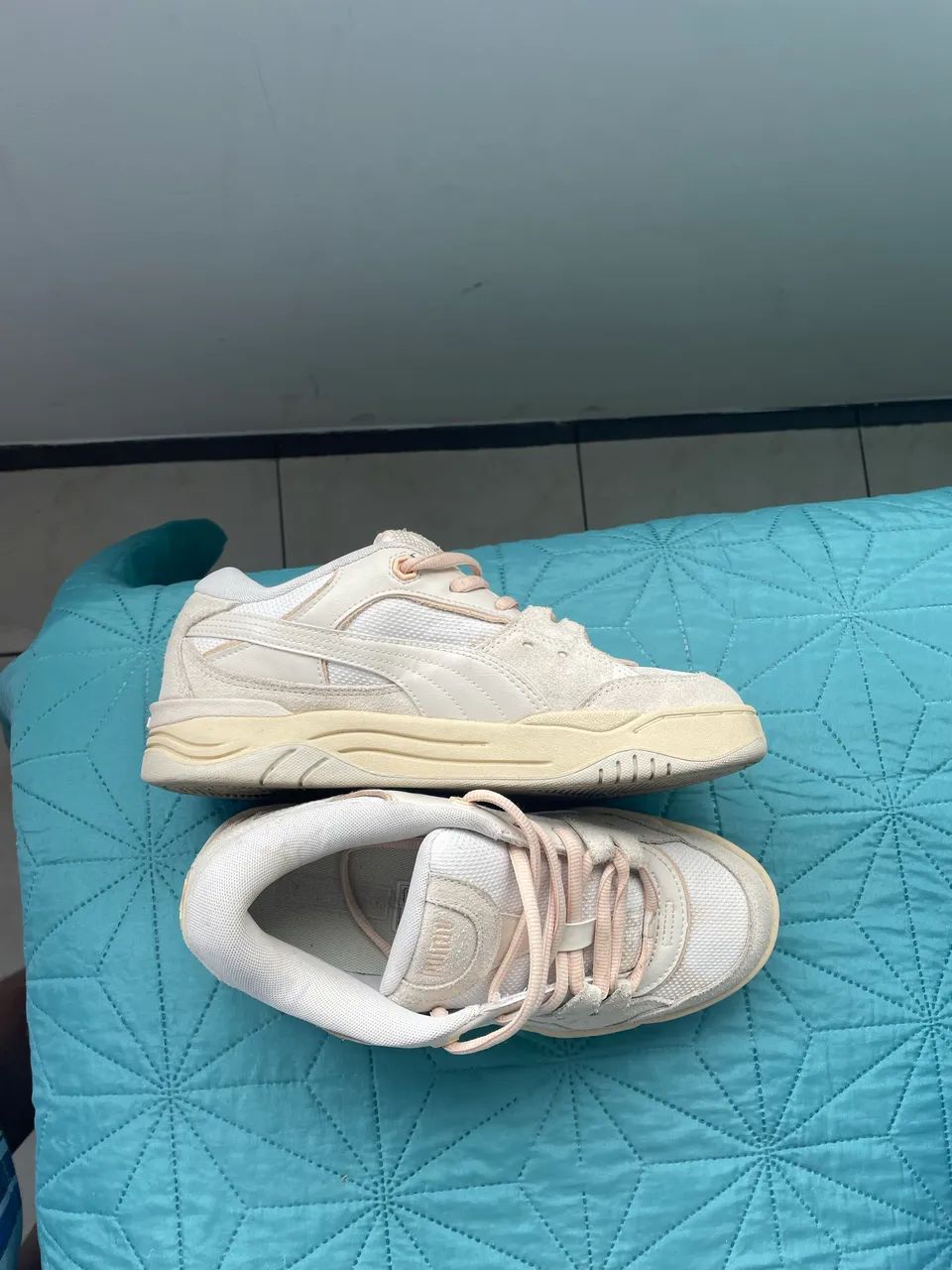 Tenis puma 180 bege - Foto 4