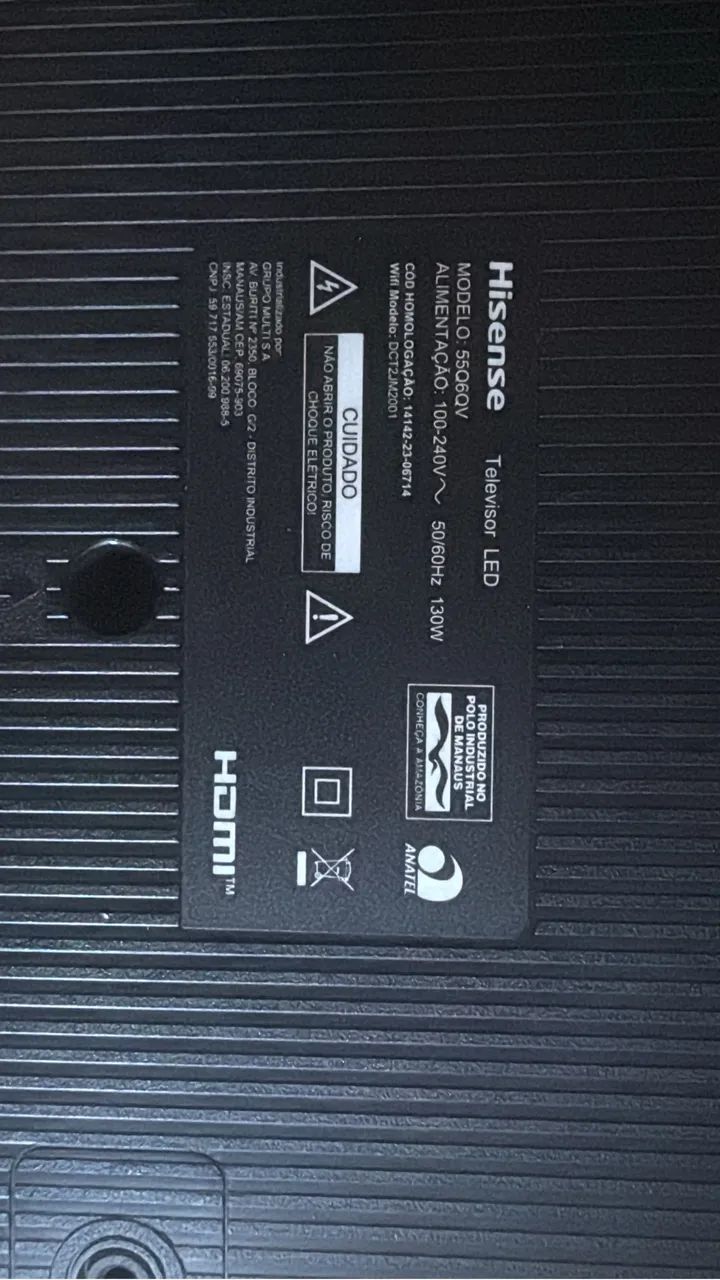 Televisão hisense 55 - Foto 2