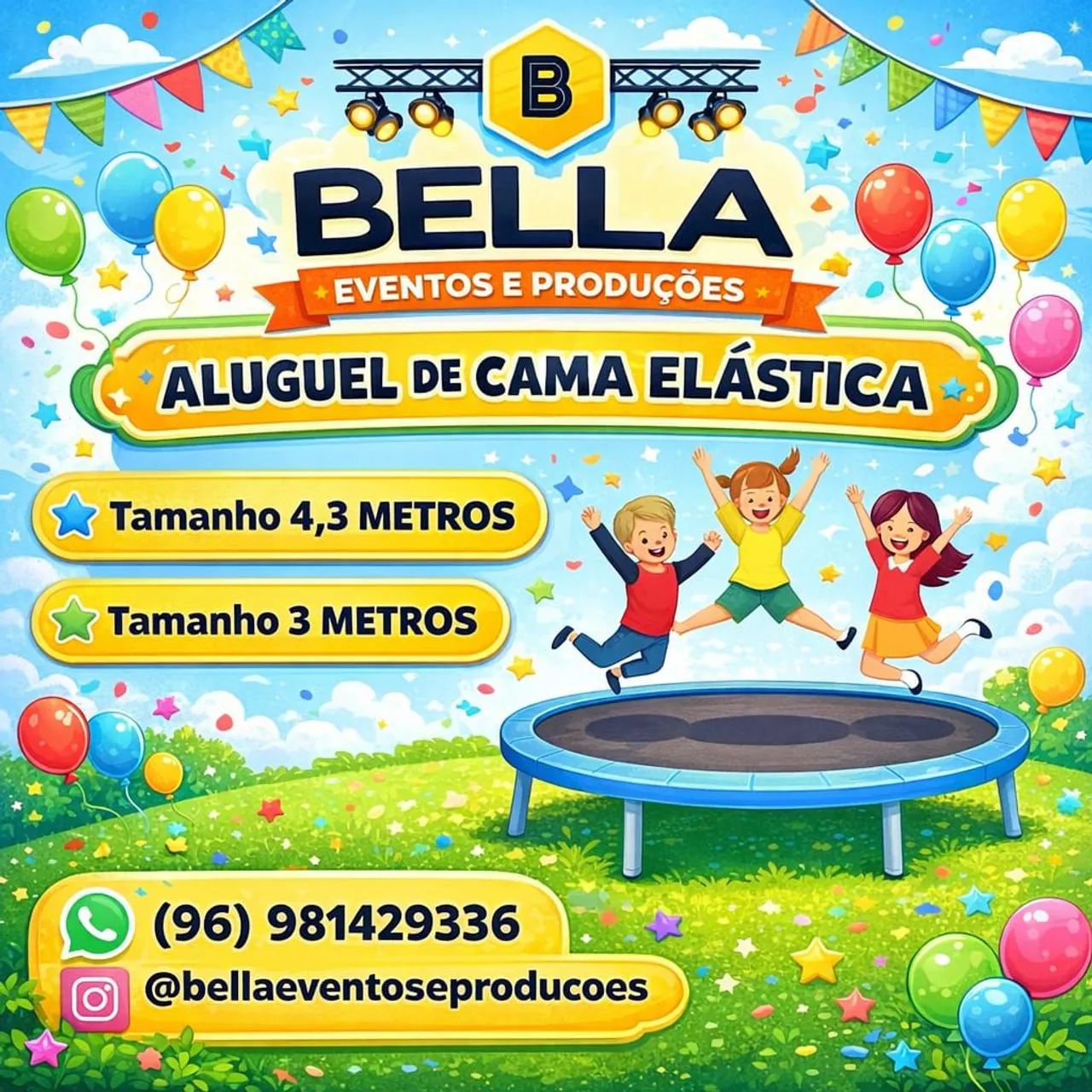 Aluguel de Cama Elásticas 