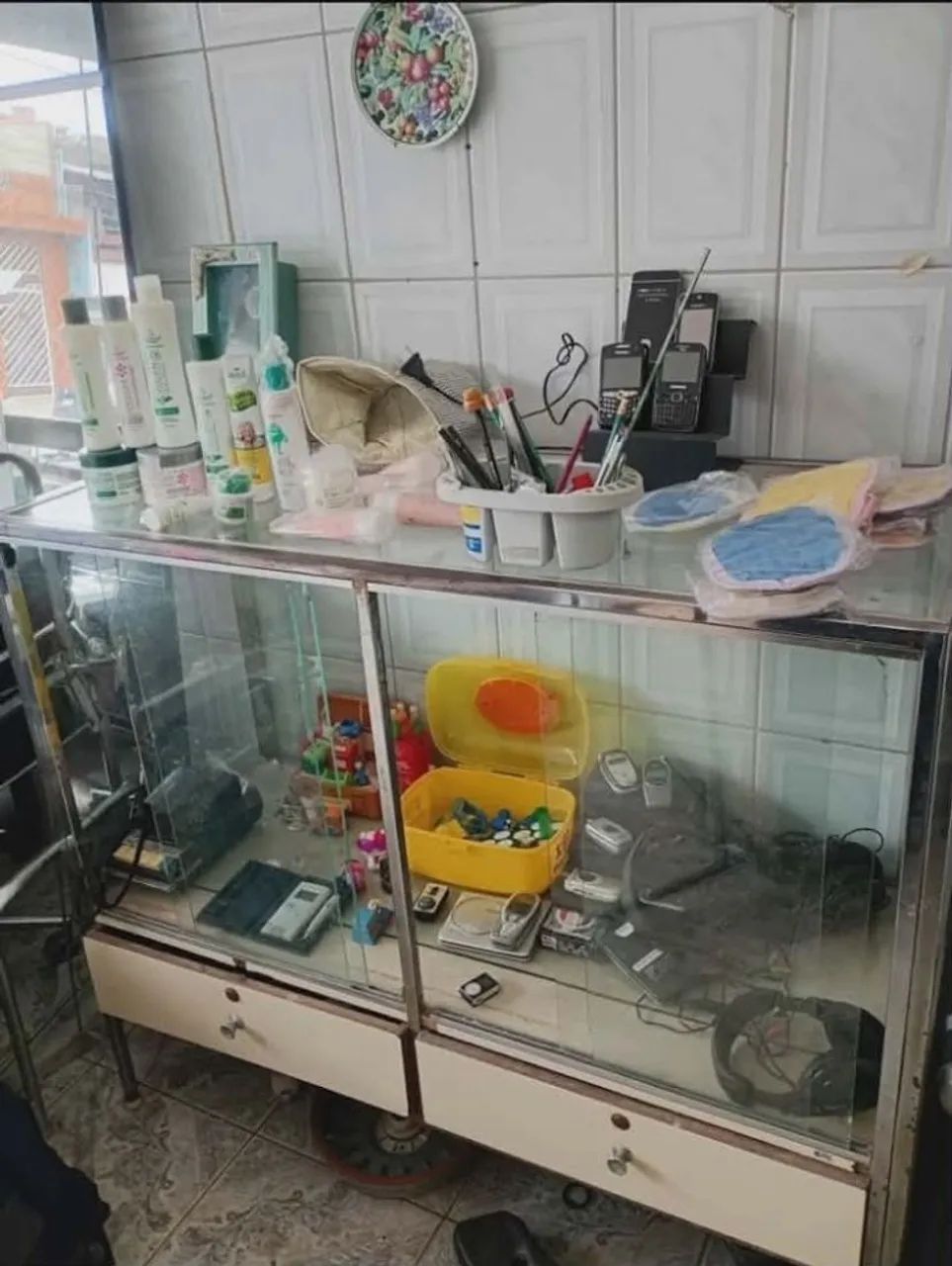 Estante expositora