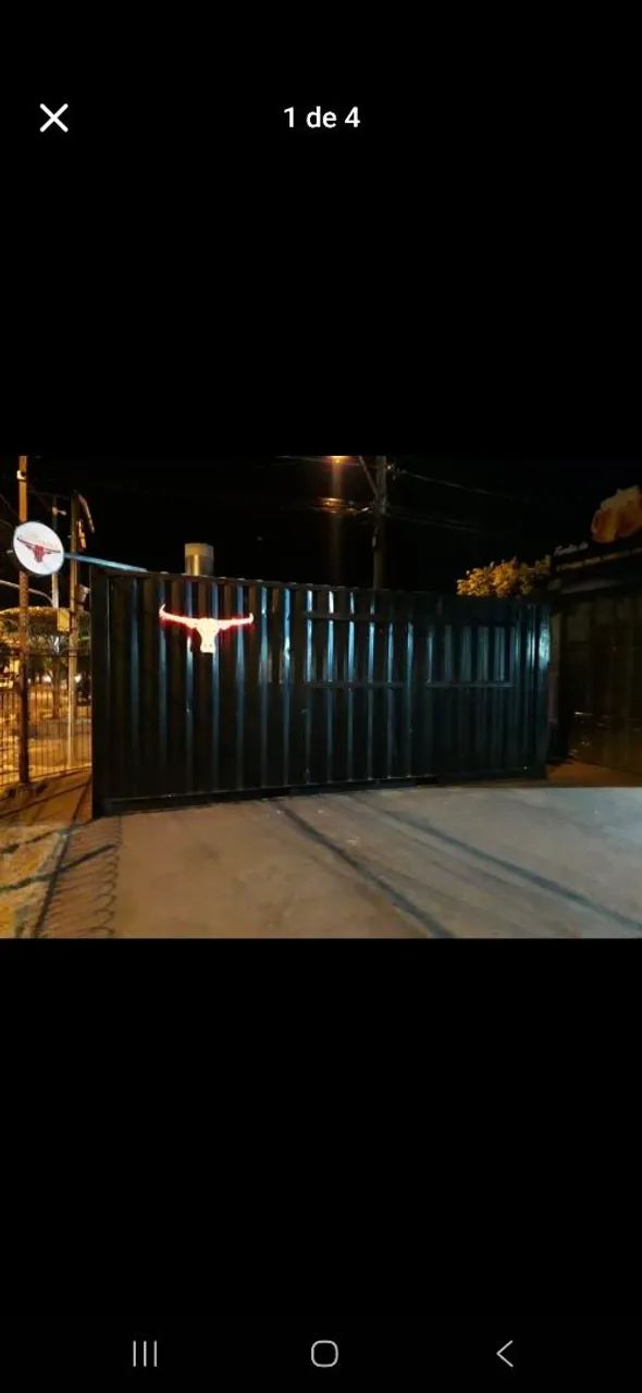 Container comercial completo 