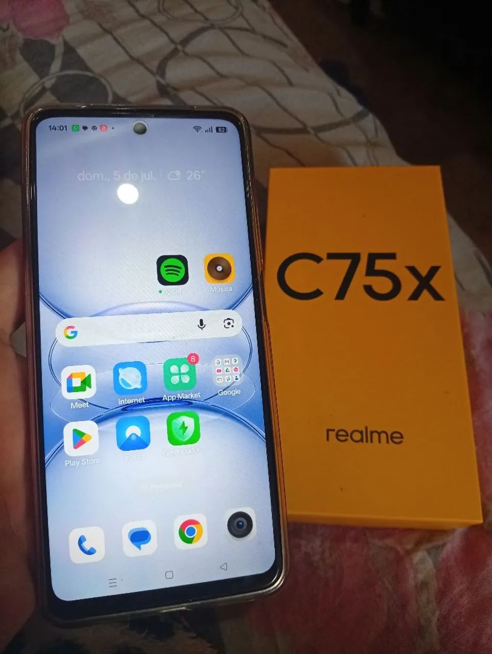 Vendo celular novo zero c75x whatsapp * - Foto 5