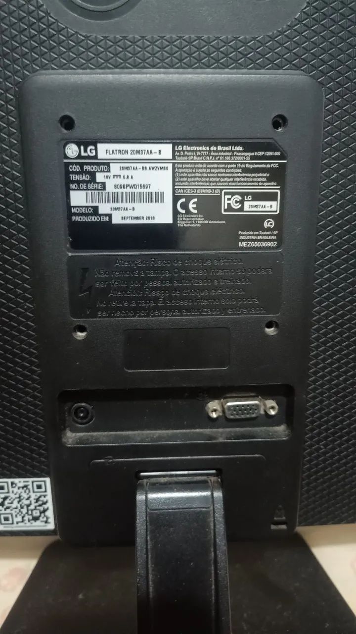Monitor VGA LG 20 polegadas  - Foto 2