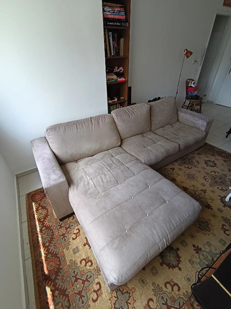 Sofá Chaise 3 Lugares - Foto 2