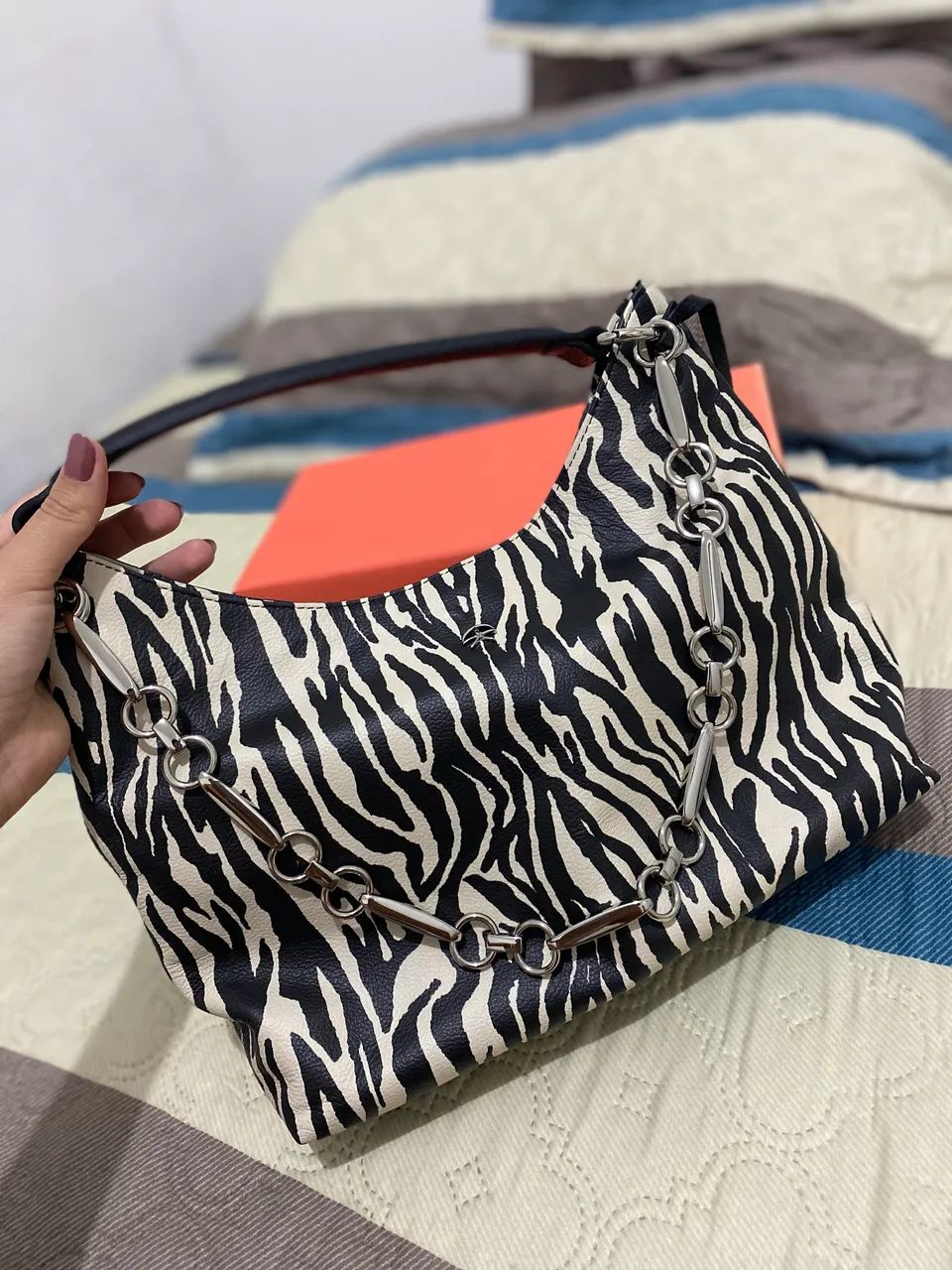 Bolsa Zebra Luiza Barcelos 