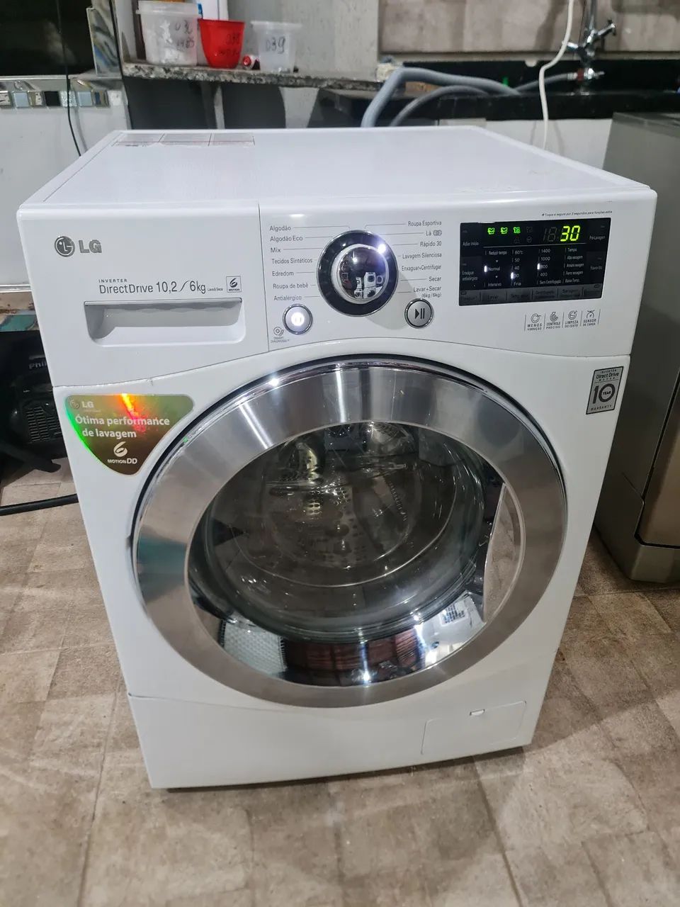 Lava e seca 10 kg Lg