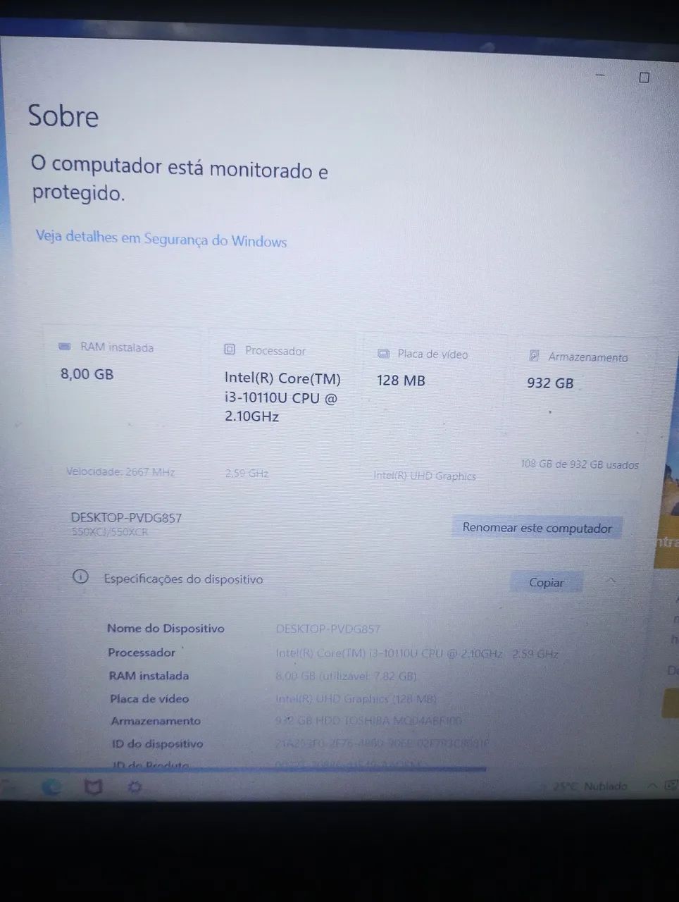 Notebook Samsung i3 10? geração  - Foto 3