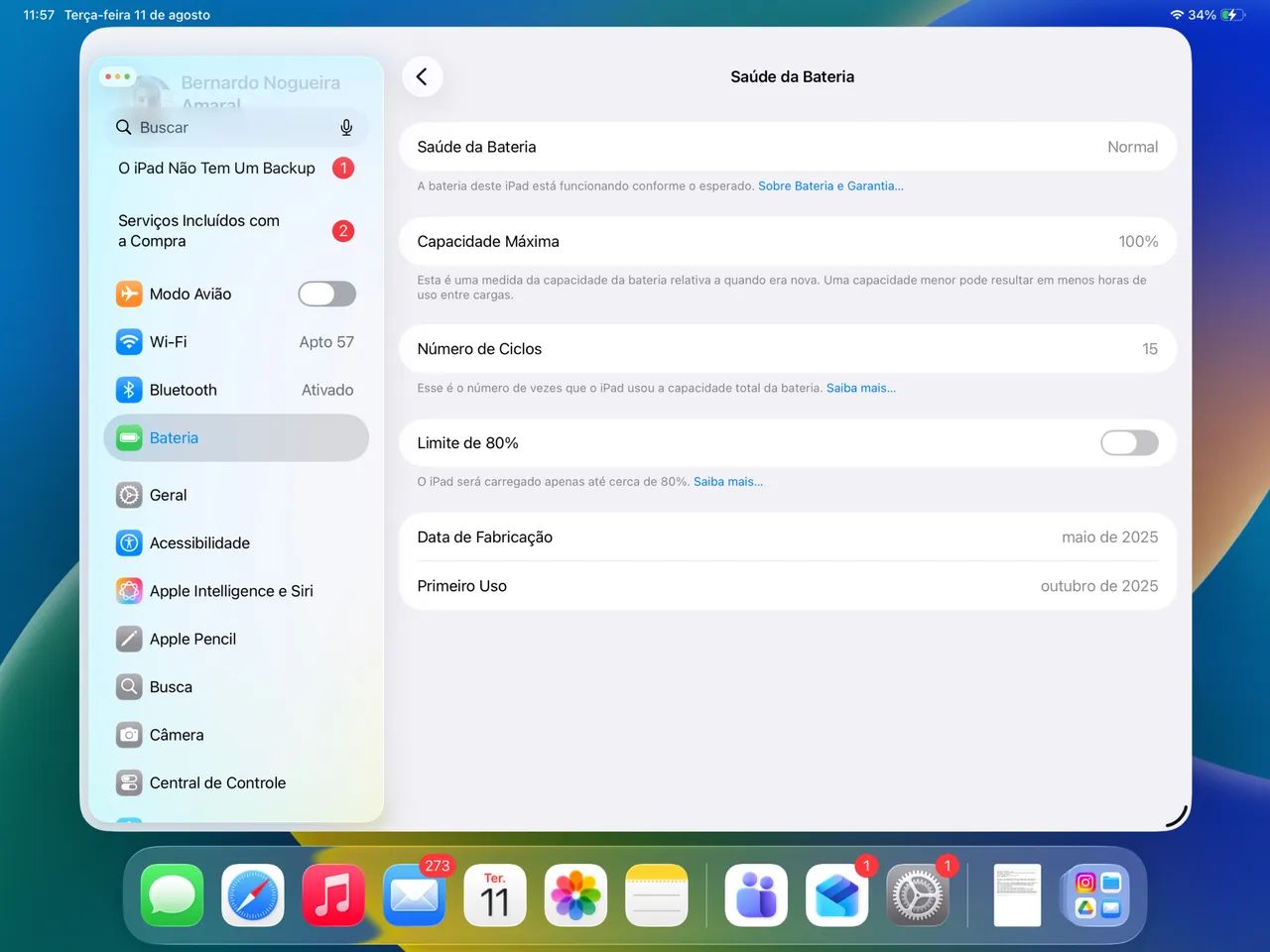 iPad Pro 13 polegadas - 256gb M4 + Magic Keyboard - Foto 4
