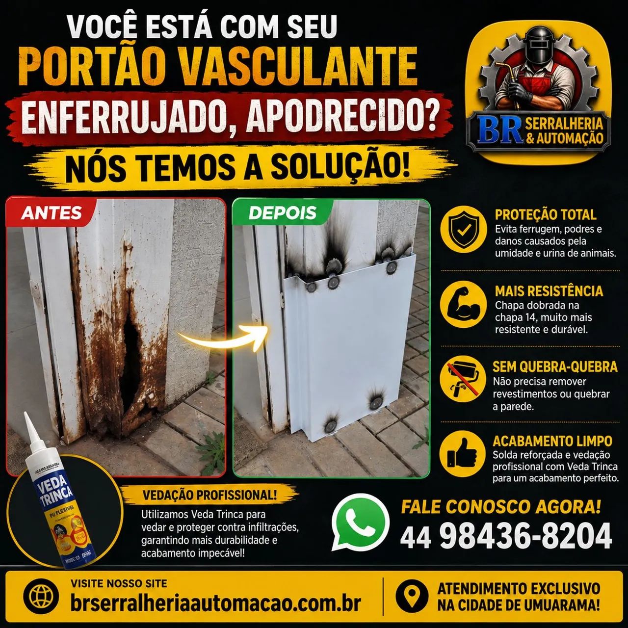 ?Serralheria Personalizada e Portão Eletrônico  - Foto 3