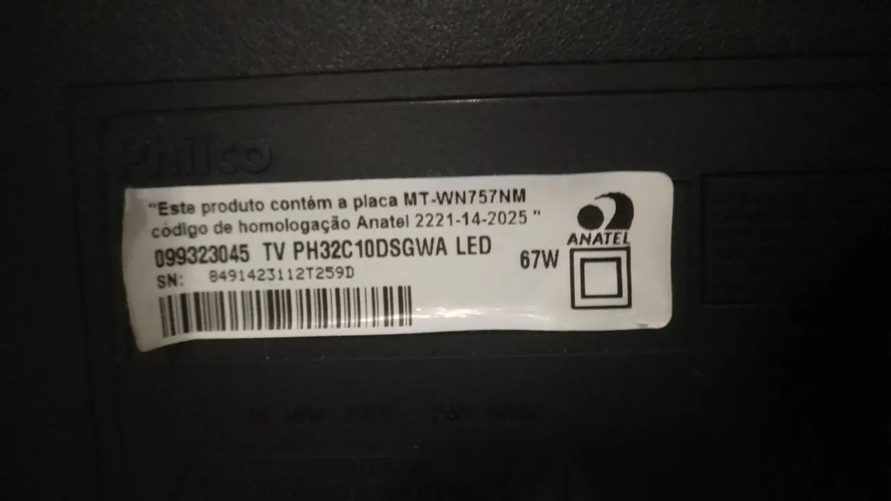 Tv 32 Philco com defeito - Foto 2
