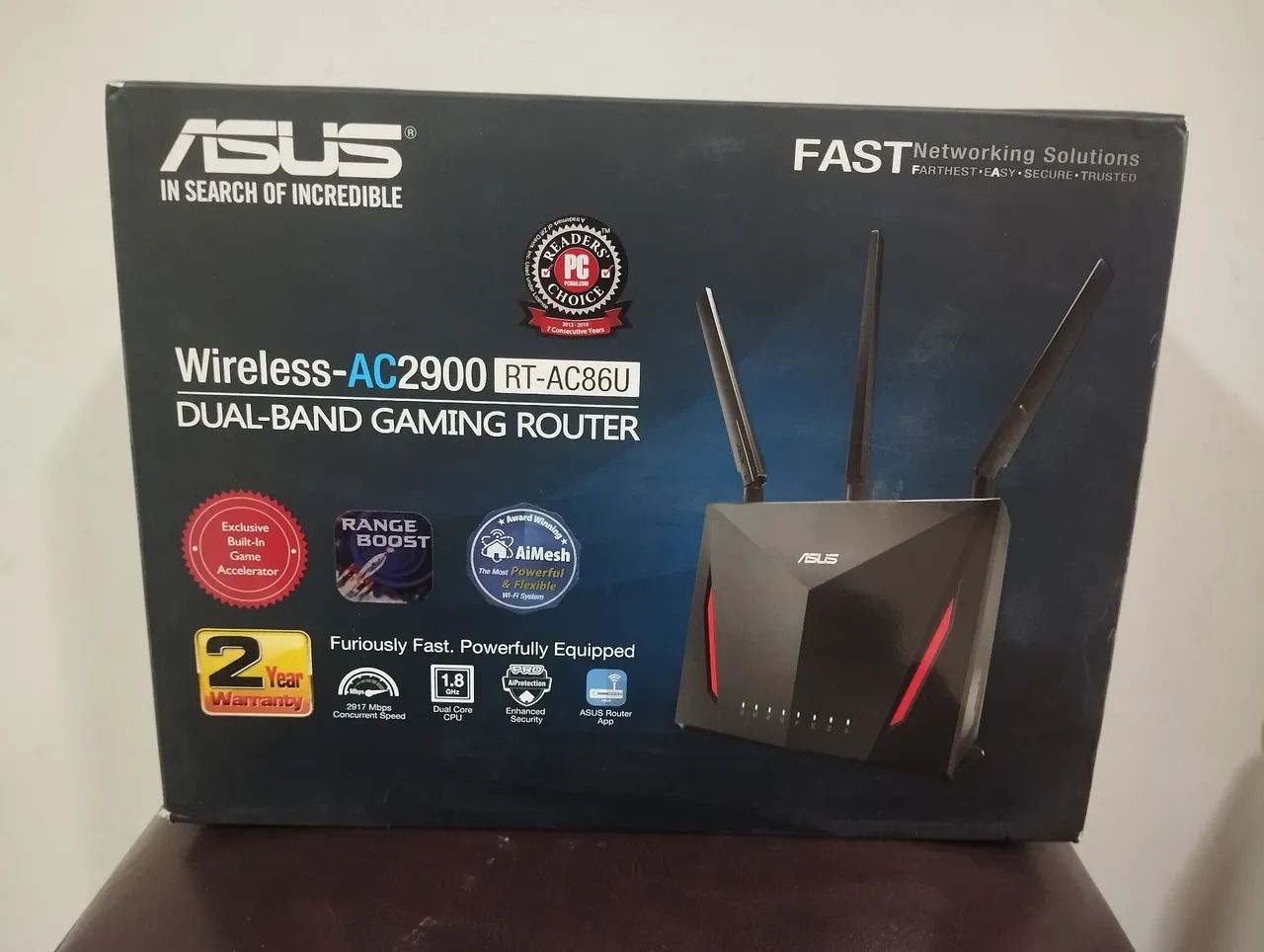 Roteador ASUS AC2900 rt ac86u 
