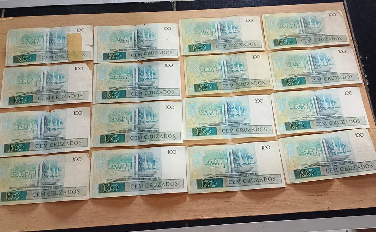 Lote de cédulas antigas, Cruzados/Cruzeiros. - Foto 2