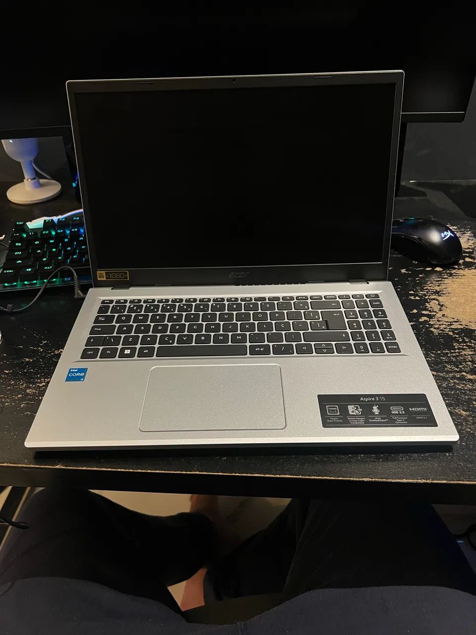 Notebook Acer Aspire 3 i3-N305 8GB DDR5 SSD 256GB Full HD Windows