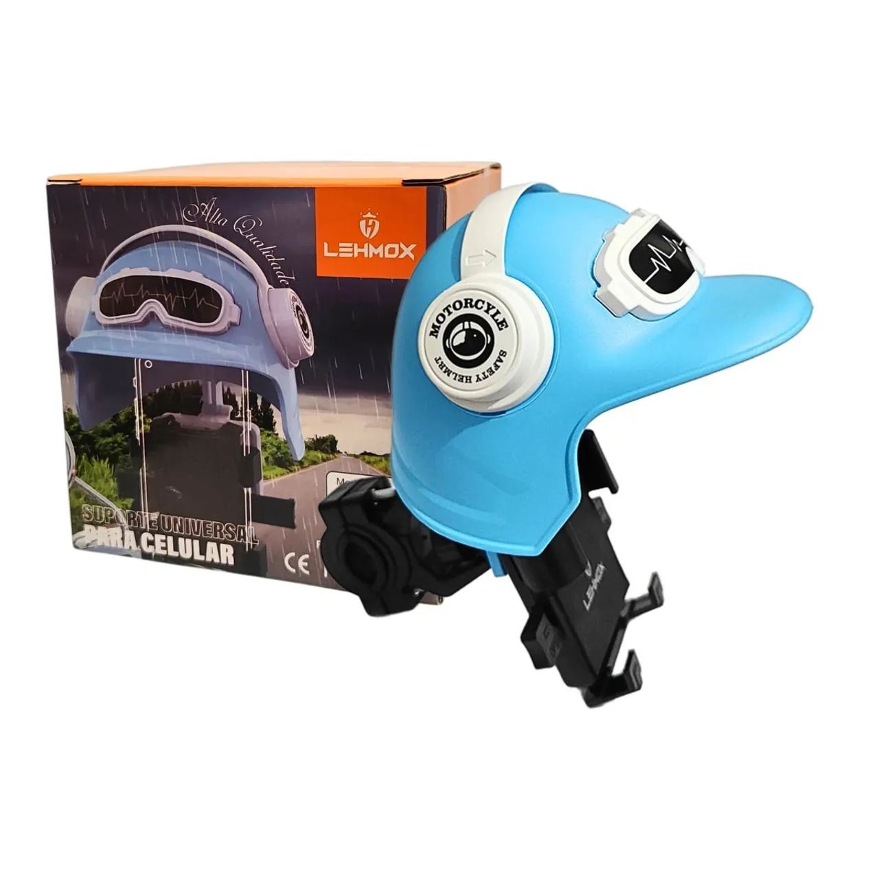 Suporte Universal para Celular Moto e Bike com Giro 360° - Foto 4