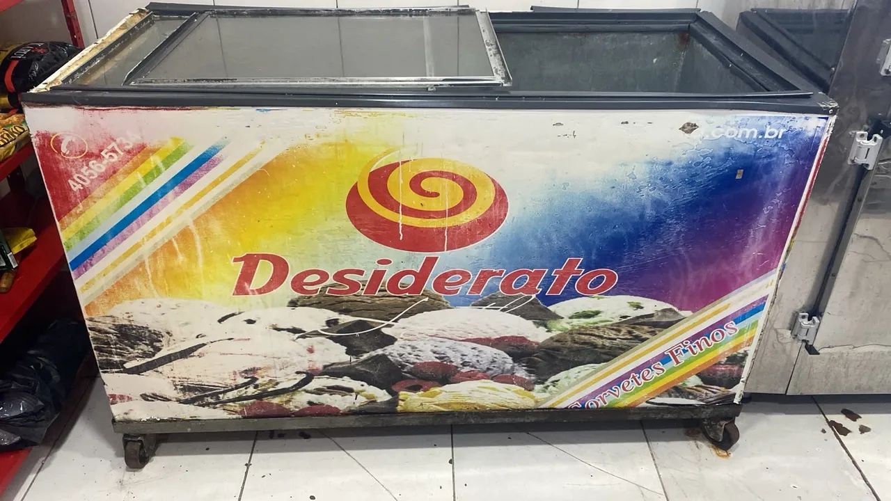 Freezer Horizontal porta expositora 220V