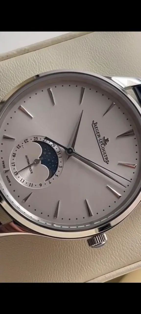 Jaeger-LeCoultre Master Ultra Thin Moon (ref. Q1368420) de 39mm/ S.C - Foto 2