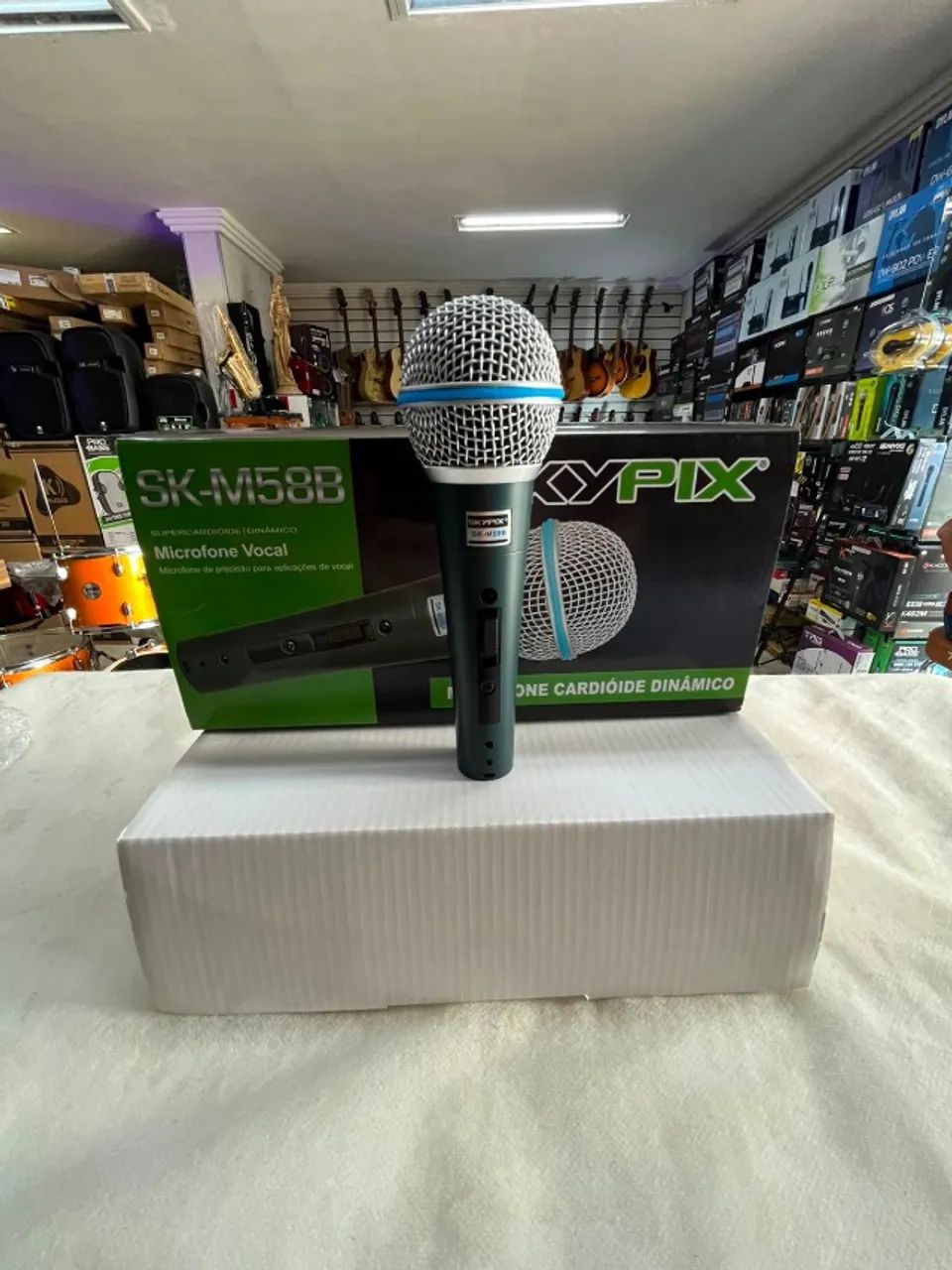 Microfone Vocal SK-M58 SKYPIX - Foto 2