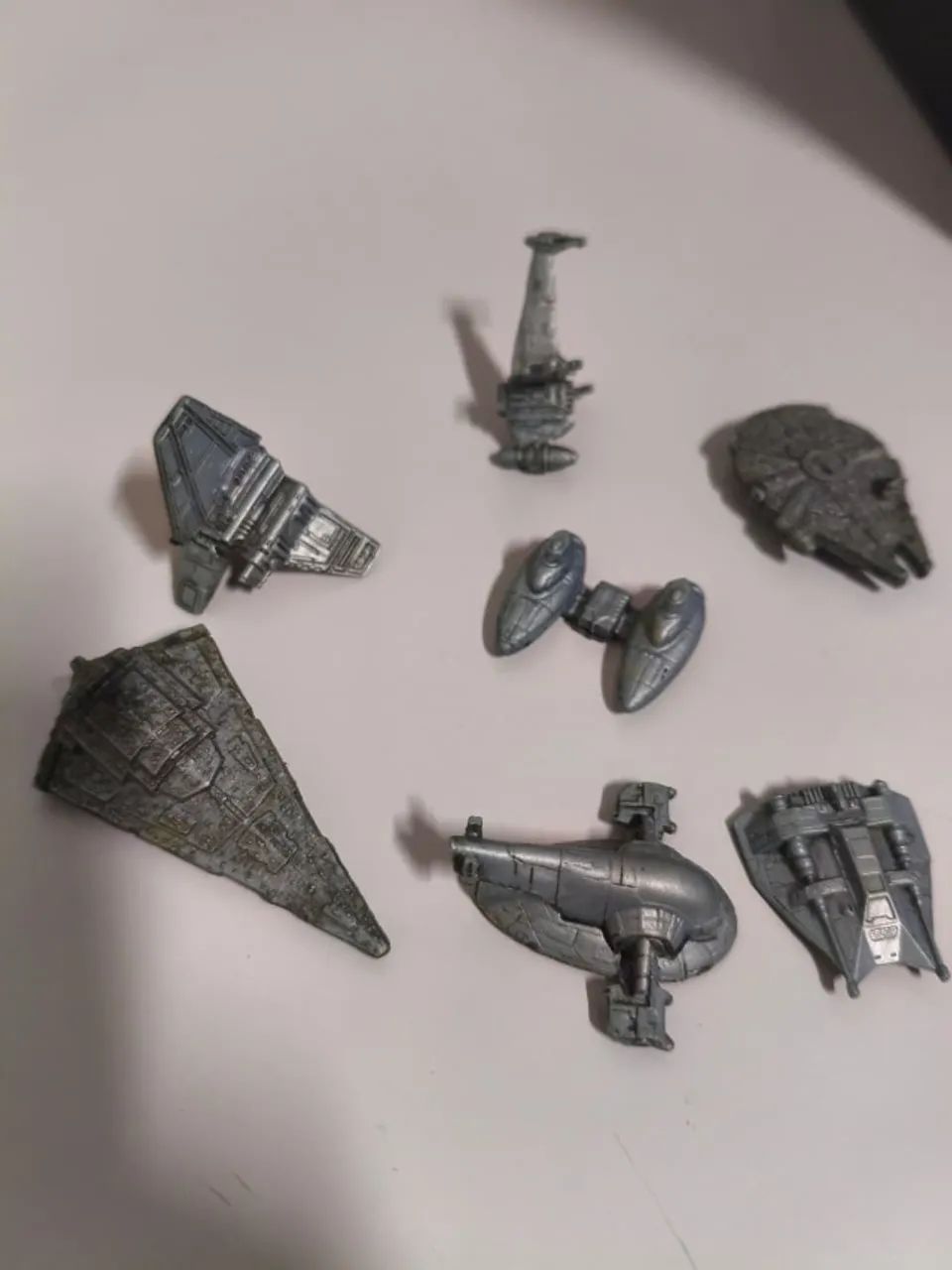 Lote com 7 miniaturas de naves da saga Star Wars  - Foto 2