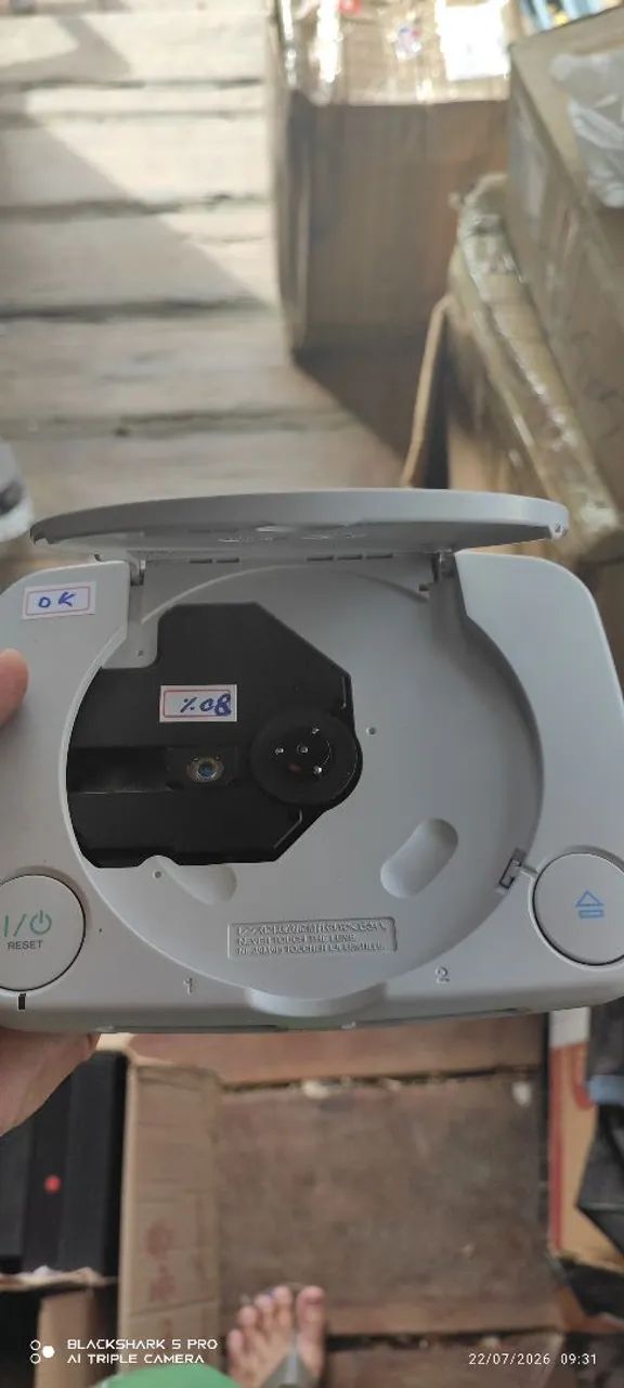 Ps1 baby revisado e funcionando perfeitamente só o console sem acessórios  - Foto 3