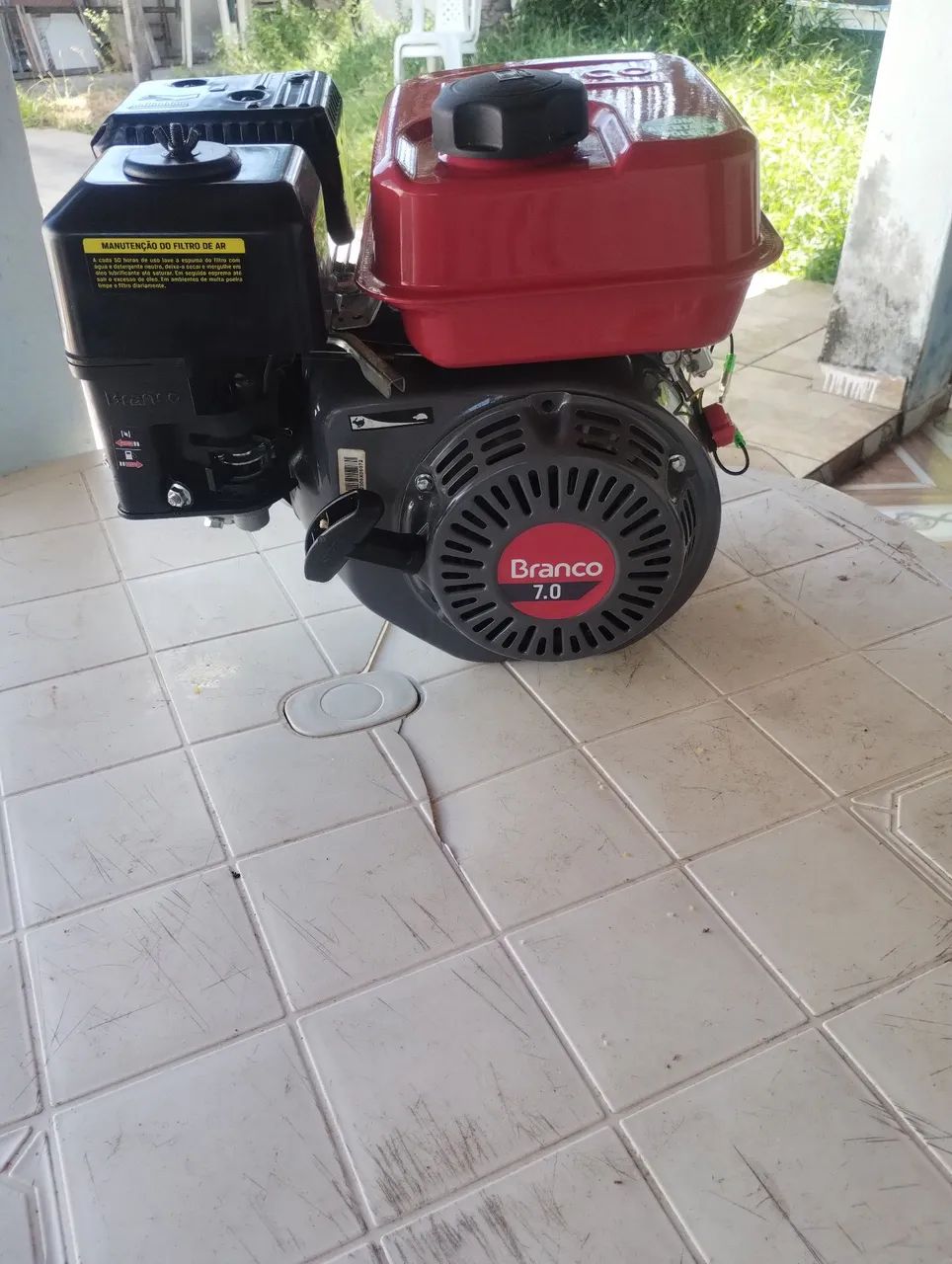 Motor branco 7hp - Foto 4