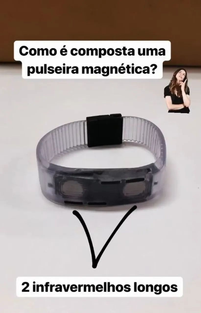 Pulseira Magnetica com Infravermelho Longo - Foto 4