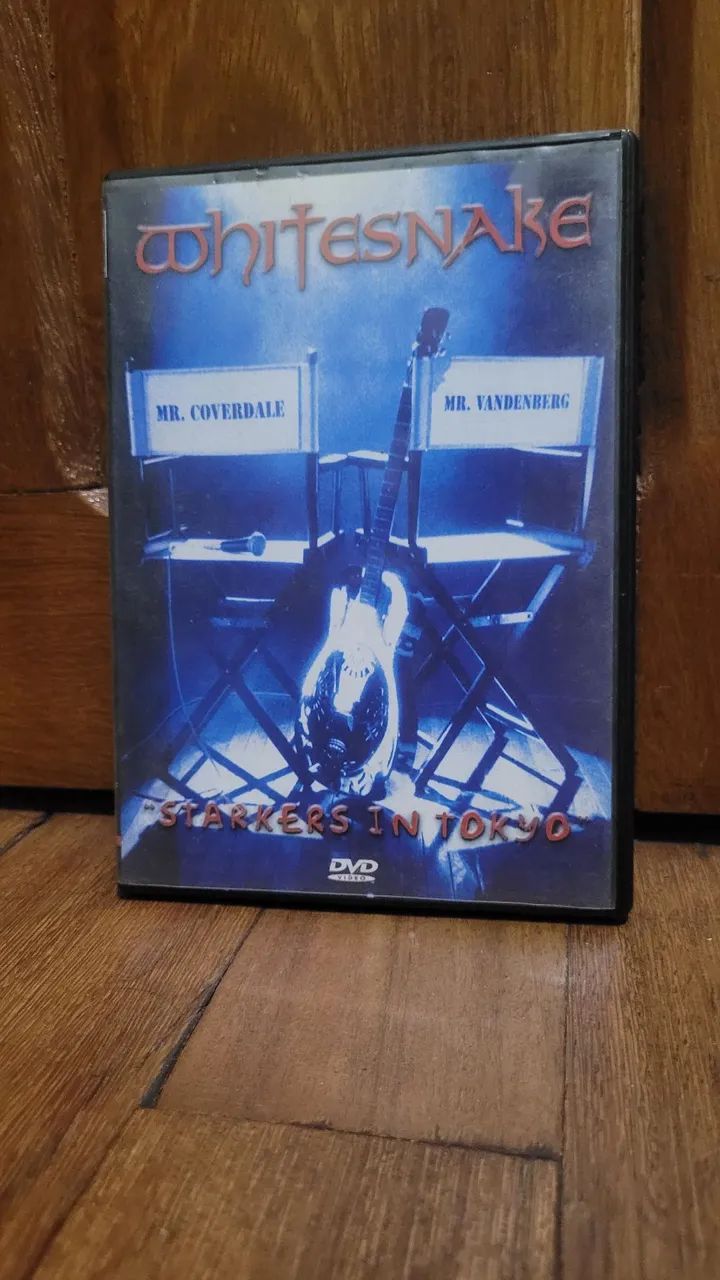 DVD WHITESNAKE ACÚSTICO STARKERS IN TOKYO