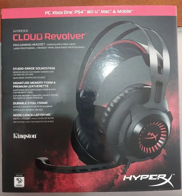 Headset HyperX Cloud Revolver + Earpad e Headband Nullmini - Foto 2