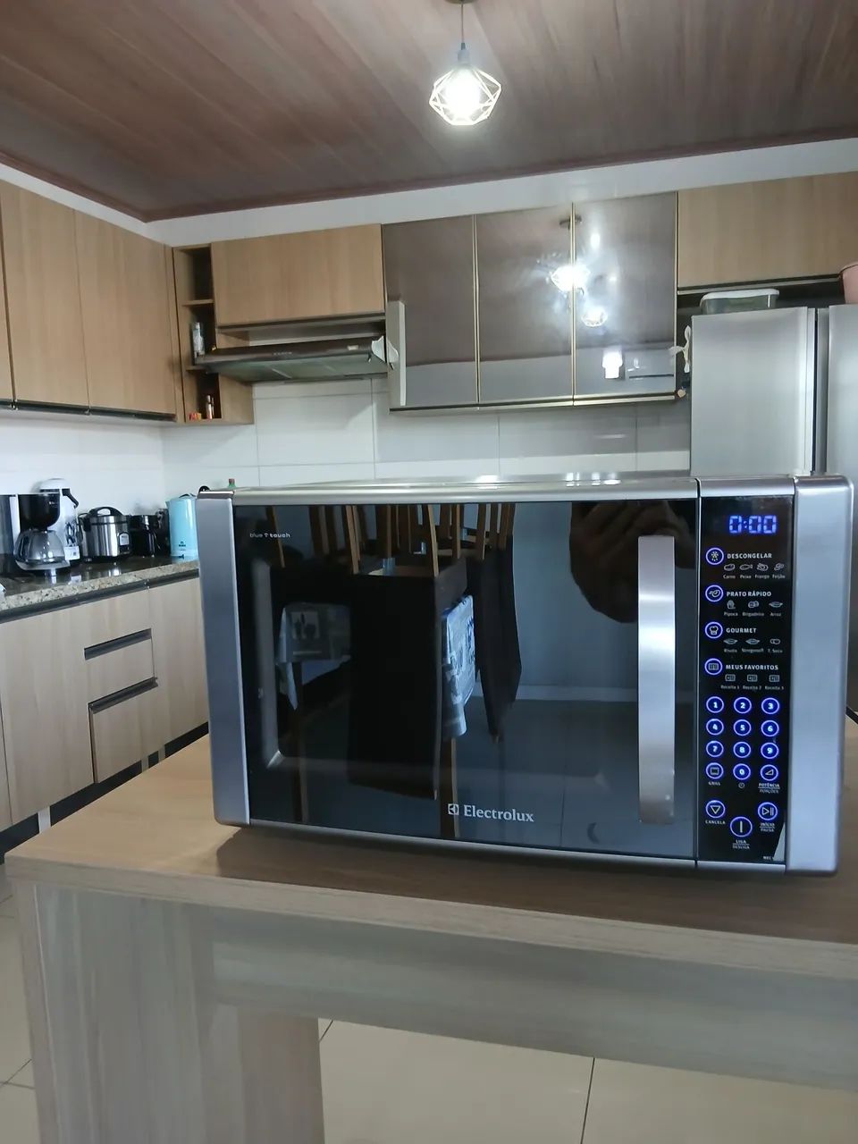 Microondas Electrolux 31litros espelhado com gril  - Foto 2