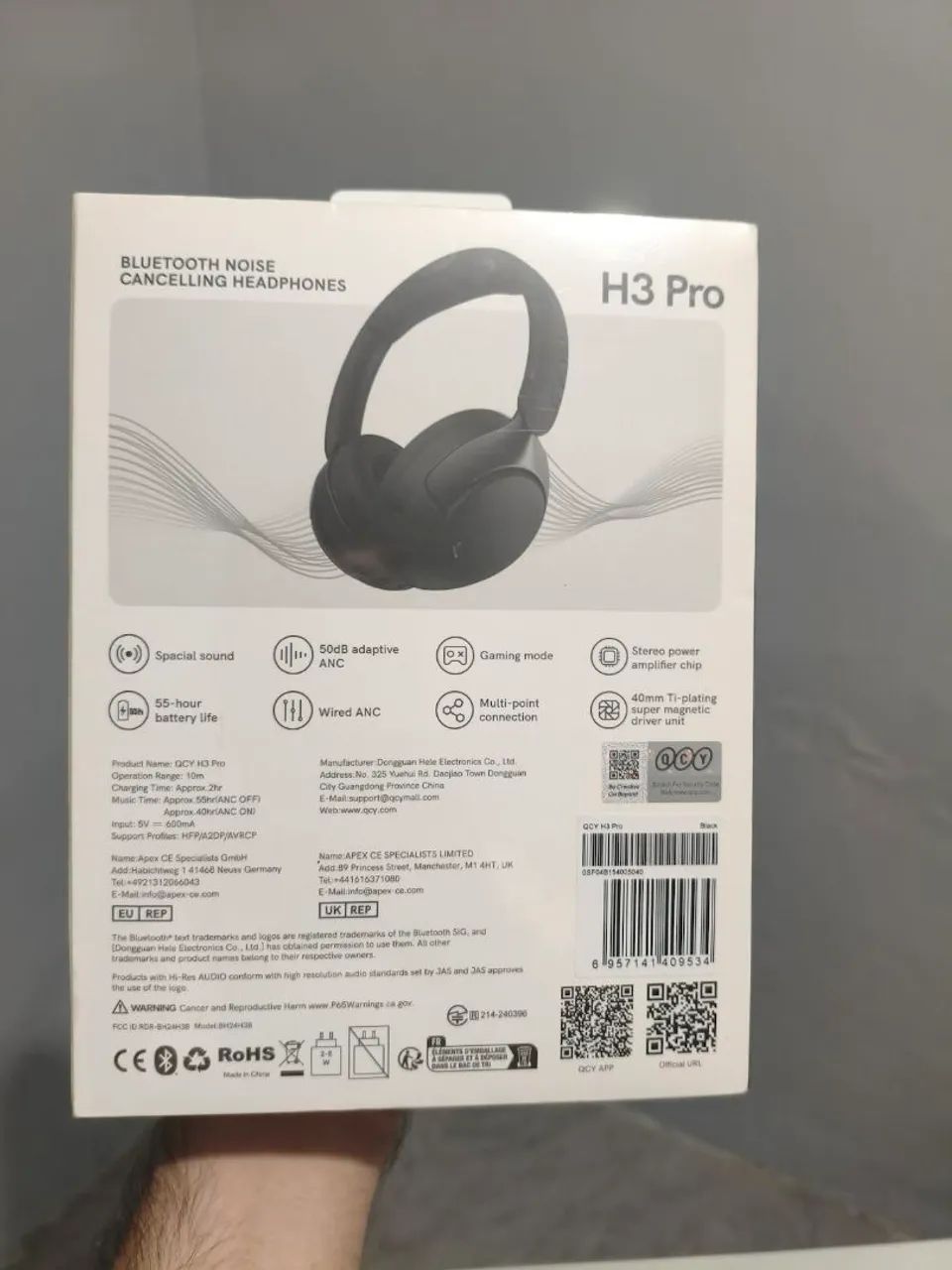 Headset bluetooth Fone qcy pro  - Foto 2