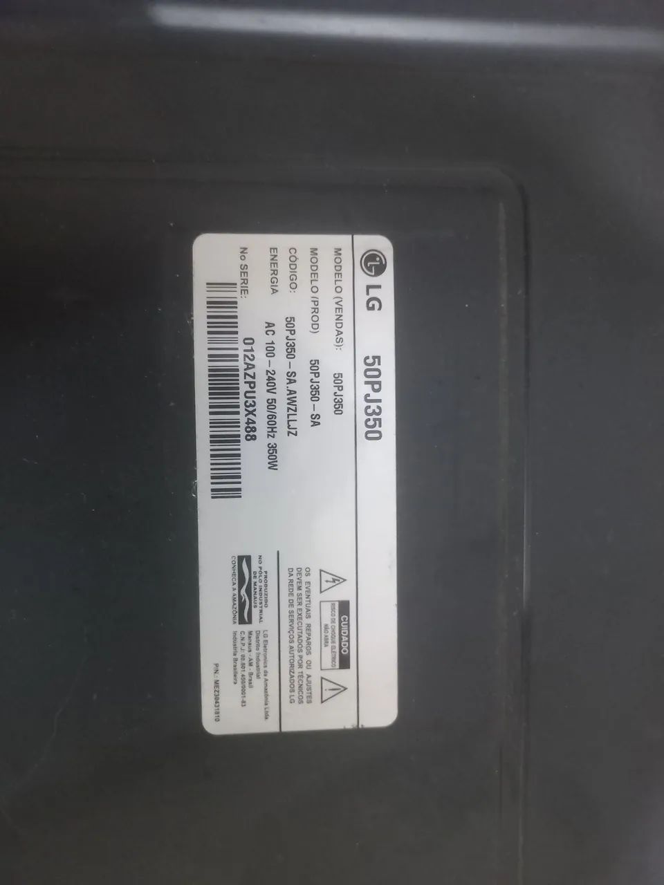 TV LG 60P, TV com defeito não ligar  - Foto 4