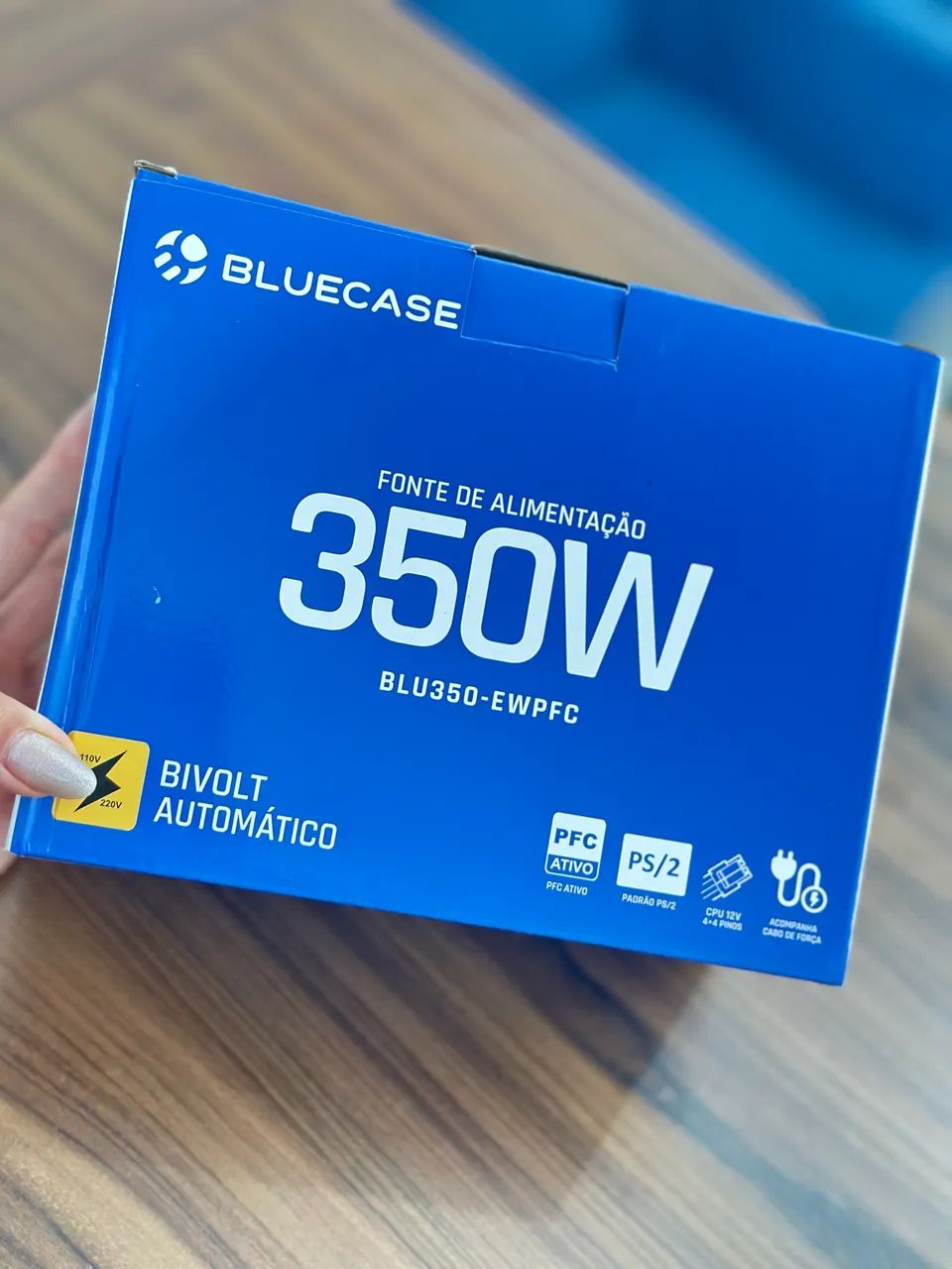 FONTE DE ALIMENTAÇÃO ATX PS/2 350w BLU35 - EWPFC